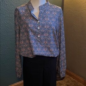 Stylish Floral Long Sleeve Top